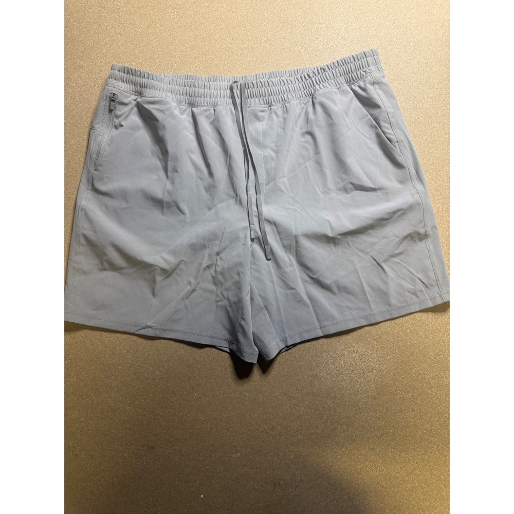 Mens VRST XXL Gray Relaxed Fit‎ Athletic Shorts 7" Inseam Training Gym Workout